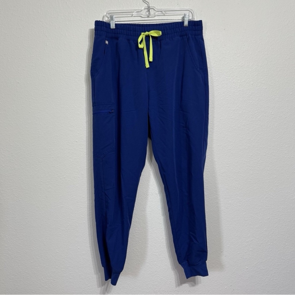 FIGS Electric Blue Scrubs Bottom Large Regular